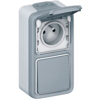 LEGRAND FR-Gehäuse 69661 Plexo IP55 2fach senkrecht...