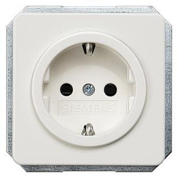 SIEMENS Steckdose SCHUKO 5UB1405 titanweiss