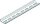 POLLMANN Tragschiene 1011001 TS35/215-2000 verz. gelocht M6