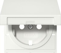 GIRA Abdeckung 492203 SCHUKO-SDO Klappdeckel System 55...