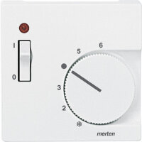MERTEN Zentralplatte 536119 Raumtemperaturreglerit...