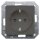 SIEMENS Steckdose SCHUKO 5UB1921 carbon-metallic 10/16A 250V