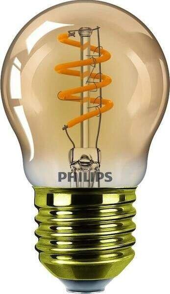 PHILIPS LED-Leuchtmittel MAS VLE LEDBulbD 2.6-15W E27 GOLDP45SP G
