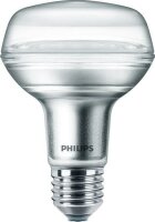 PHILIPS LED-Leuchtmittel CoreProspot ND 4-60W R80 E27 827...