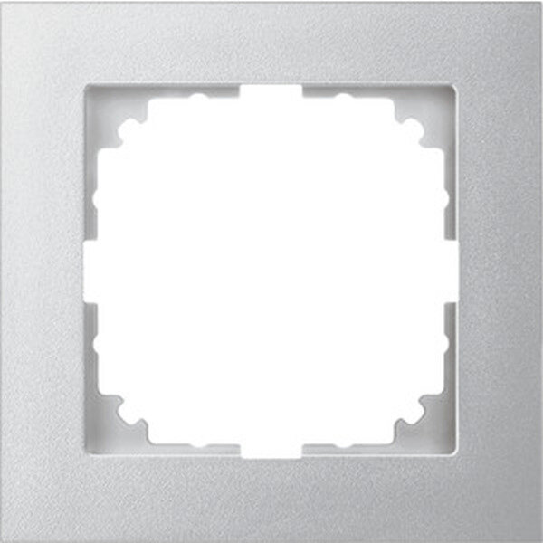 MERTEN M-Pure-Rahmen MEG40103660 M-Pure 1fach aluminium M-Pure