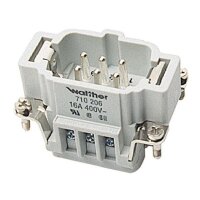 WALTHER Stifteinsatz 710206 6polig