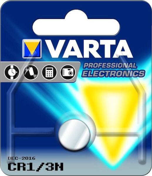 VARTA Photo Batterie CR 1/3 N 06131 ELECTRONICS 1Blister (MHD)
