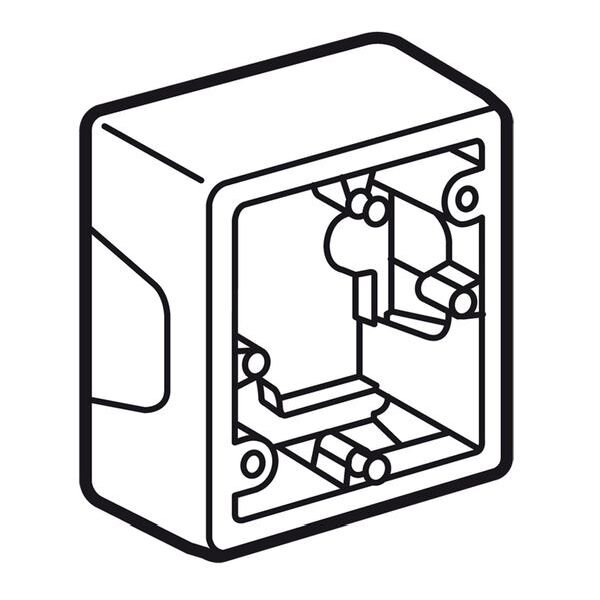 LEGRAND Aufputzgeh&auml;use 776181 1fach