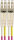 Paschke Datensysteme LWL Patchkabel MM OM4 pink duplex 2G50 LCd/LC 1m