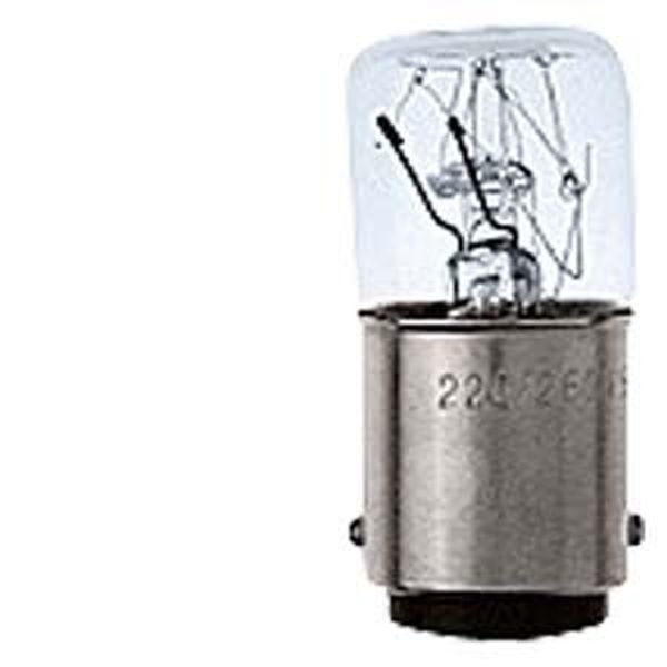 SIEMENS Gl&uuml;hlampe 8WD4328-1XX 5W 24V BA15D