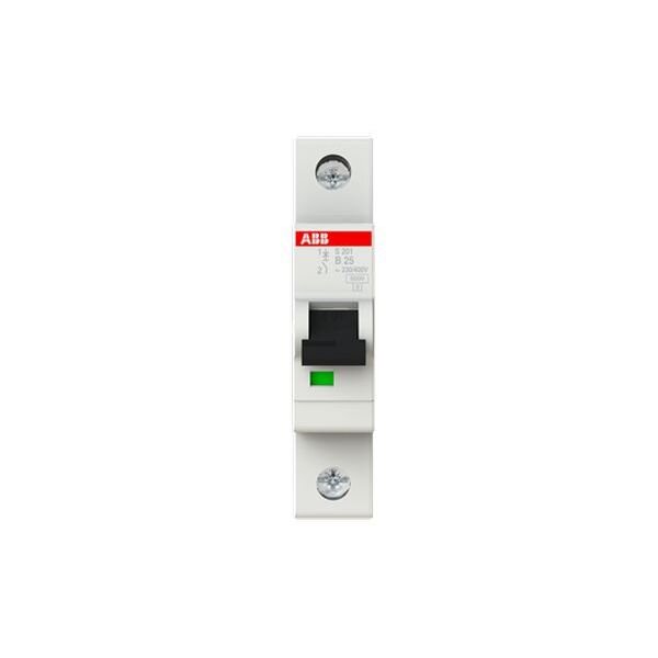 ABB Leitungsschutzschalter S201-B25 B25A 1polig 6kA