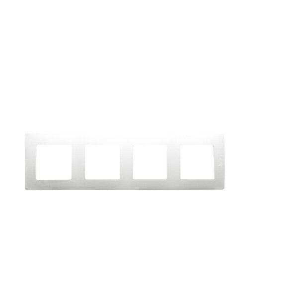 LEGRAND Rahmen 665004 Niloe 4fach ultraweiss
