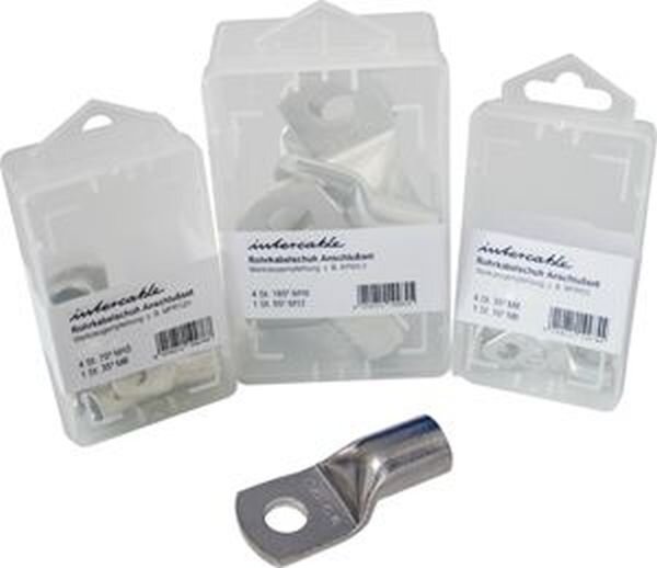 INTERCABLE Rohrkabelschuh R-Serie ICR2510SB10 25qmm M10 SB-Box verz. 10Stk
