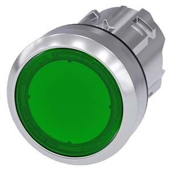 SIEMENS Drucktaster beleuchtet 22mm rund gr&uuml;n