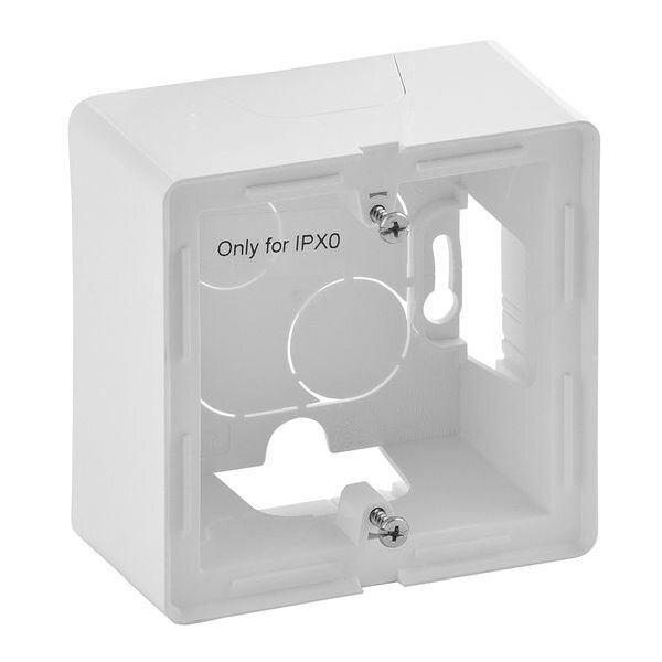 LEGRAND AP-Geh&auml;use VLIFE 1fach ultraweiss