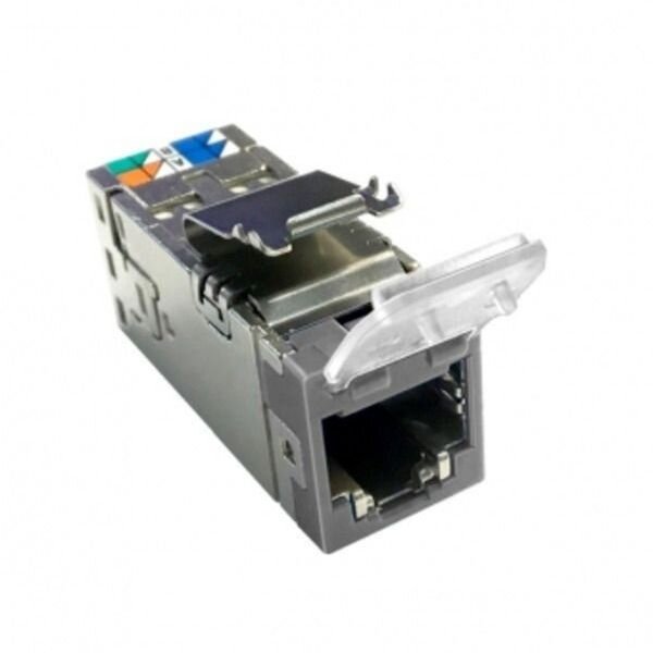 CommScope Buchsenmodul Cat6 180&deg; RJ45S SLX Jack mit Staubschutzkappe