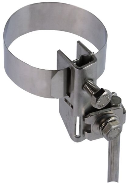 DEHN Antennen-Bandrohrschelle 540103 NIRO 3/4-3Zoll (27-89mm) V2A