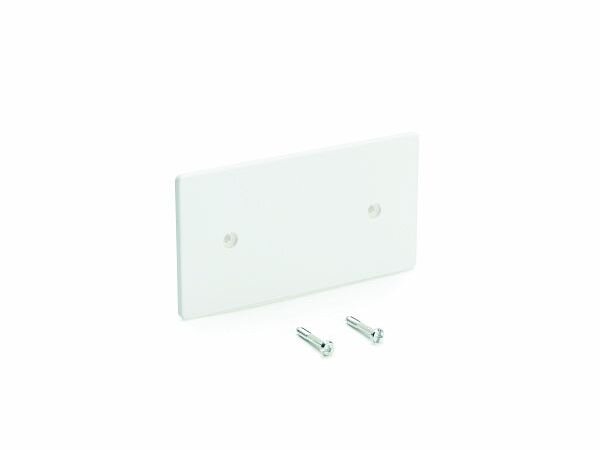 OBO Blindabdeckung SL BL blind rws reinwei&szlig;