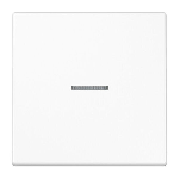 JUNG Wippe LS101KO5WW mit Lichtleiter f&uuml;r Taster 1-fach Duroplast Serie LS alpinwei&szlig;