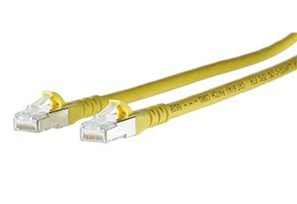 METZ CONNECT Patchkabel Cat6A ISO/IEC 10G AWG26 2xRJ45 gelb 2,0m