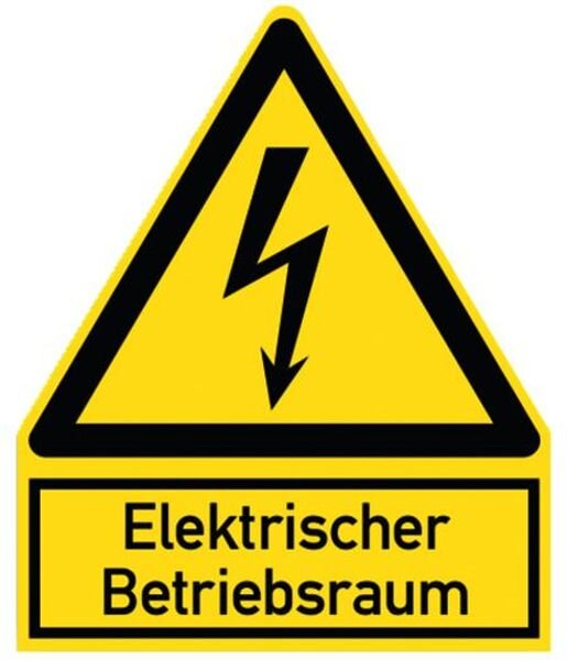 PROT Warnzeichen Elektr. Betriebsraum PWZEB (200x244mm)