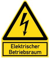 PROT Warnzeichen Elektr. Betriebsraum PWZEB (200x244mm)
