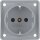 BERKER Steckdose SCHUKO 941952506 grau matt