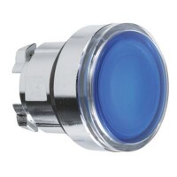 Schneider Electric Leuchtdrucktaster ZB4BW363 flach blau