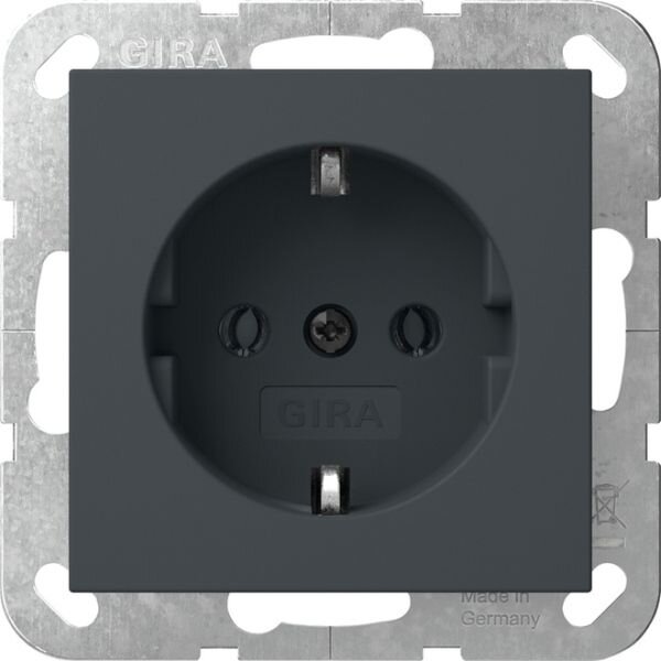 GIRA Steckdose SCHUKO 418028 SRK System 55 Anthrazit