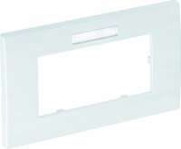 OBO Abdeckrahmen AR45-BF2 RW Modul 45 2fach reinweiss