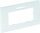 OBO Abdeckrahmen AR45-BF2 RW Modul 45 2fach reinweiss