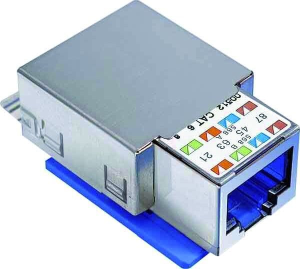 Reichle De-Massari Anschlussmodul R302372 302372 Real 10 C6 1XRJ45/s