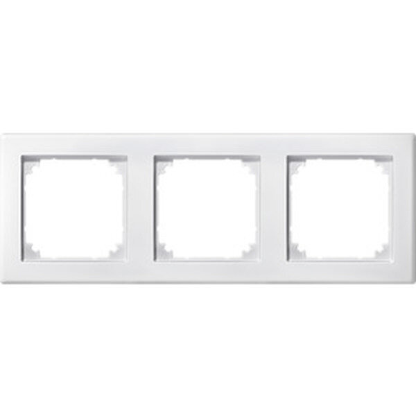 MERTEN Rahmen M-Smart 484319 3fach polarwei&szlig;