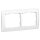 LEGRAND Rahmen Galea 771002 2fach waagerecht ultraweiss
