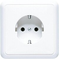 JUNG Steckdose SCHUKO 5520WW alpinweiß