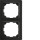 ELTAKO Universalrahmen R2UE55-am 2-f E-Design55 anthrazit matt