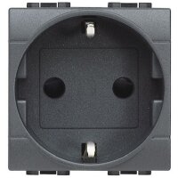 LEGRAND (BTicino) Steckdose SCHUKO L4141AN SL anthrazit