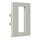 EKEY Dekorblende aluminium 101167 UP AL 50x50 f&uuml;r UP-Scanner