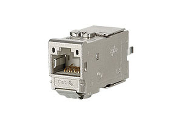 METZ CONNECT Cat6A ISO Modulbuchse RJ45 180&deg; C6A Jack