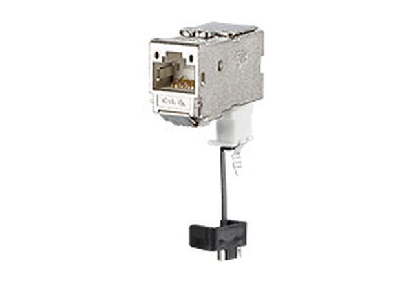METZ CONNECT Cat6A ISO Modulbuchse RJ45 270&deg; C6A Jack