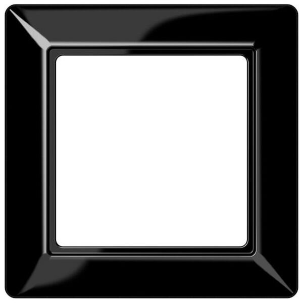 JUNG Rahmen AS581SW 1fach schwarz
