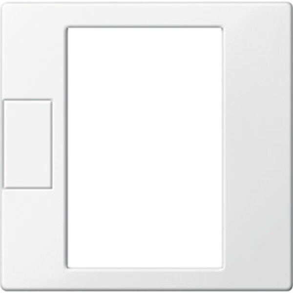 MERTEN Zentralplatte MEG57750319 Touch-Display polarwei&szlig; gl&auml;nzend