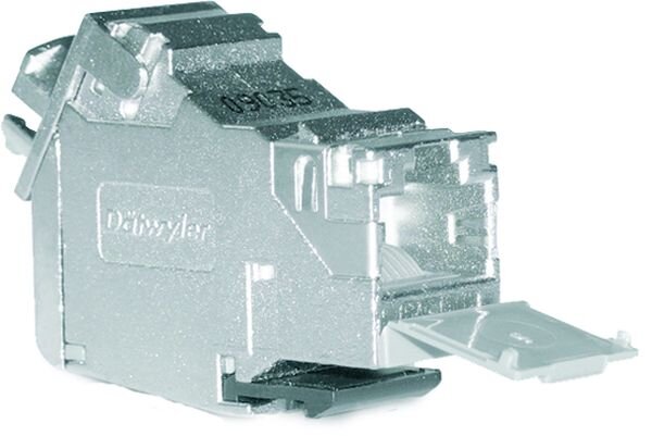 DAETWYLER Modul Keystone Cat.6A-ISO MS-K Plus 1/8 1xRJ45