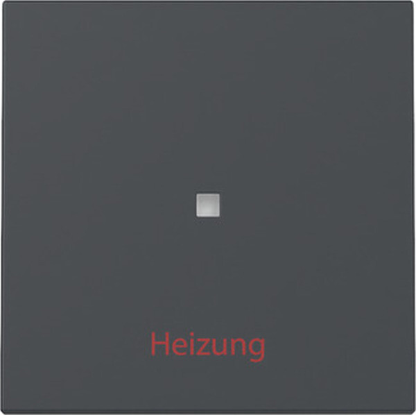 GIRA Wippe 367828 Kontrollf.+Heizung Ein/Aus System 55 Anthrazit