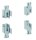 Striebel &amp; John Feldbestigungselement CZ11 PK=4Stck