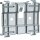 HAGER TEHALIT Universal-Erdungsklammer G2401 f. BRSN