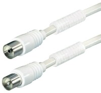 PROT Antennen-Anschlusskabel PAAK W2,5 BZT-CE 90dB weiss...