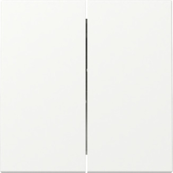 GIRA SerienWippe 329527 2f System 55 Reinwei&szlig; seidenmatt (neue Generation)