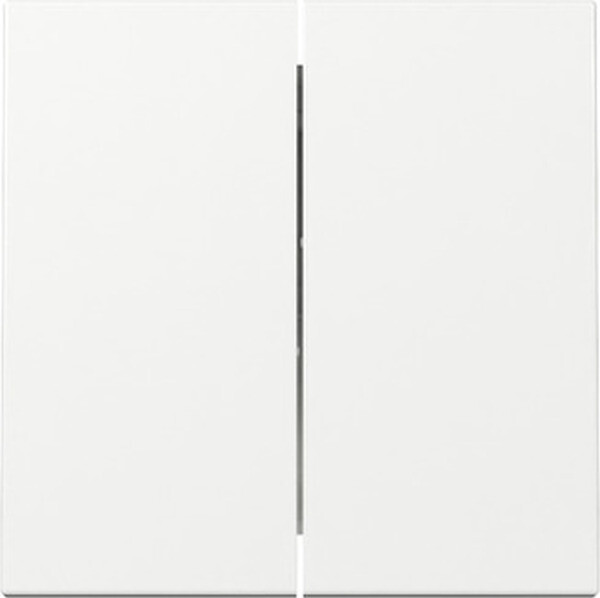 GIRA Wippe 329503 2f Serienwippe System 55 Reinwei&szlig; gl&auml;nzend (neue Generation)