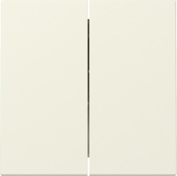 GIRA SerienWippe 329501 2f System 55 Cremewei&szlig; gl&auml;nzend (neue Generation)